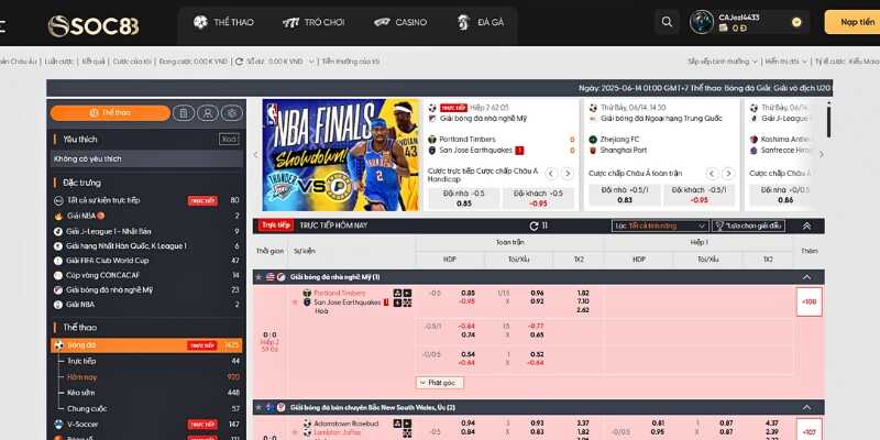 Đặt cược thể thao Soc88 dựa trên kinh nghiệm thực tế